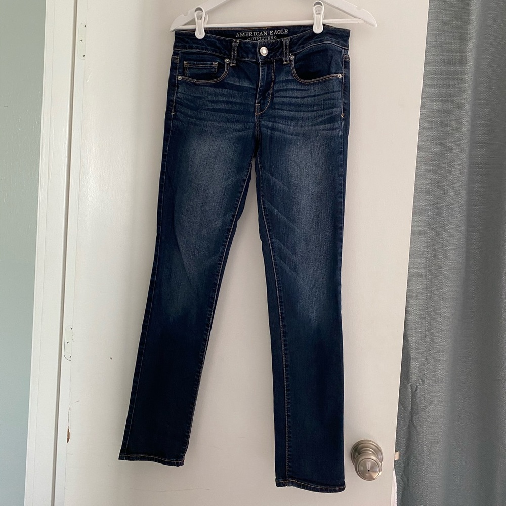 American Eagle Mid Rise Skinny Jeans size 8